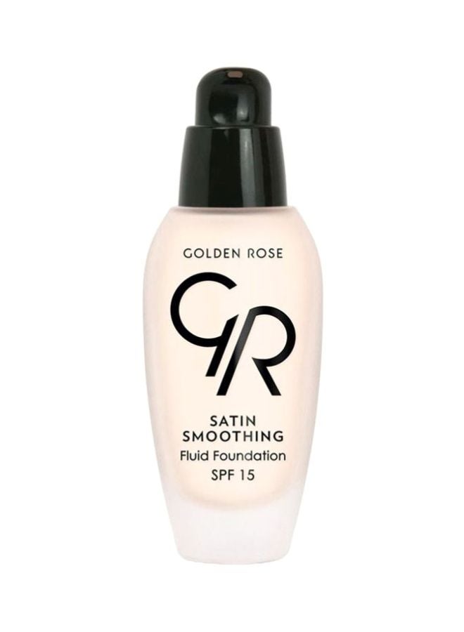 Satin Smoothing Fluid Foundation SPF 15 21