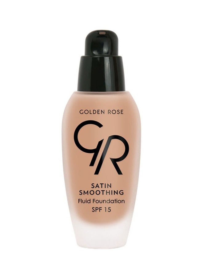 Satin Smoothing Fluid Foundation SPF 15 30