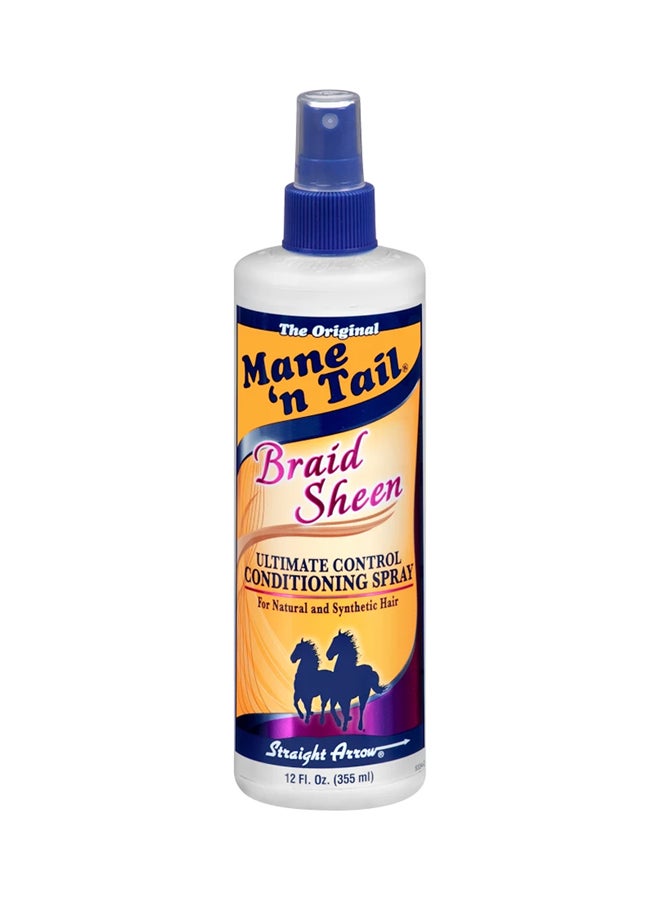 Braid Sheen Hair Conditioning Spray 355ml