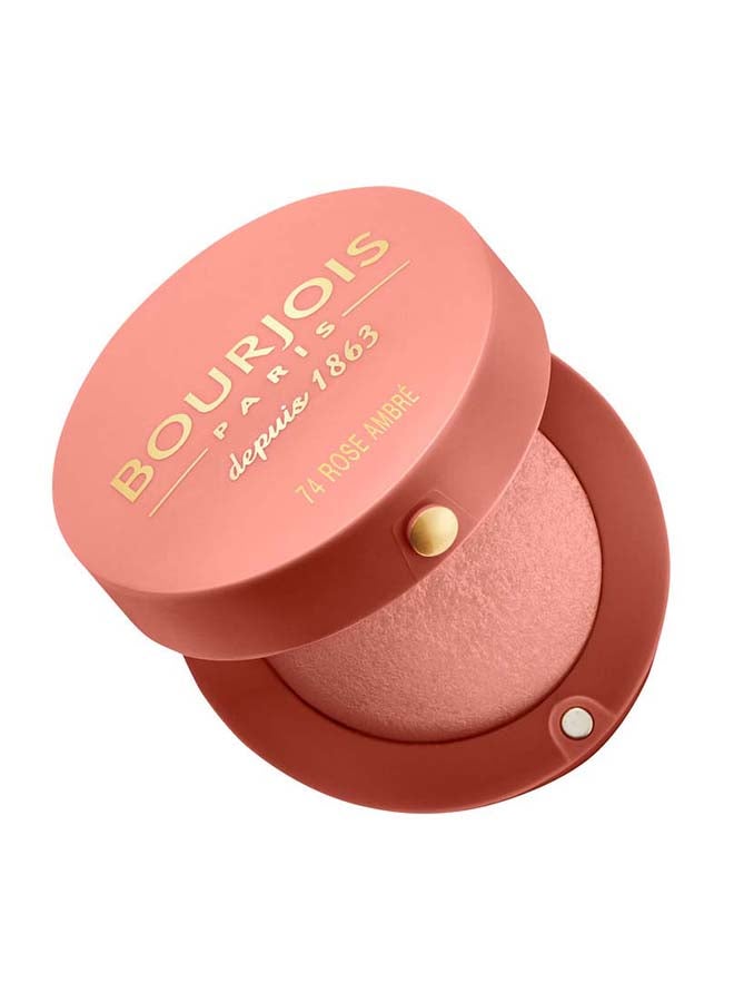 BOURJOIS PARIS Little Round Pot Blusher, 74 Rose ambre