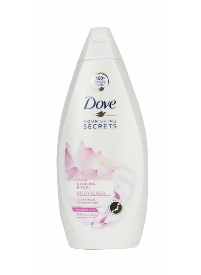Glowing Ritual Body Wash With Lotus & Rice Water 500.0ml