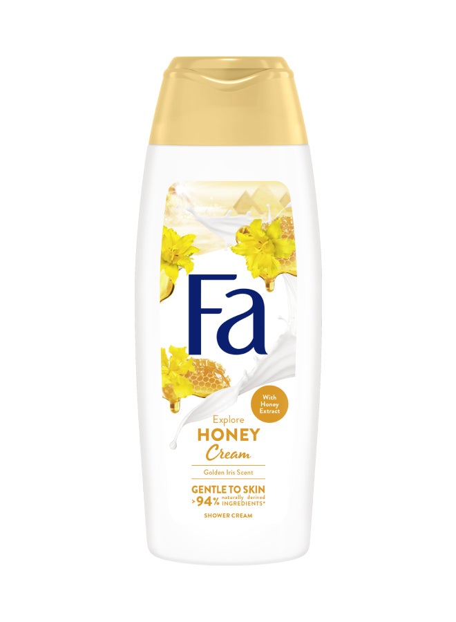 Honey Creme Golden Iris Scent Shower Cream White 500ml
