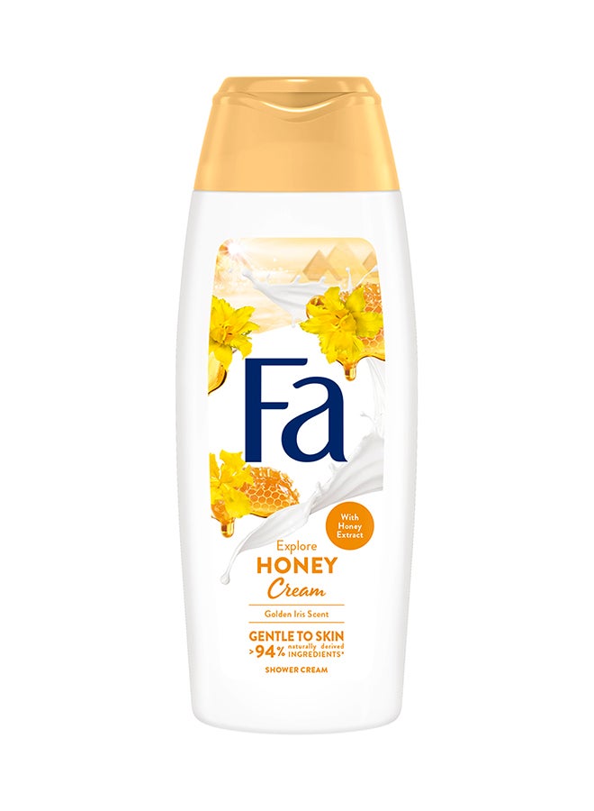 Honey Creme Golden Iris Scent Shower Cream Multicolour 250ml