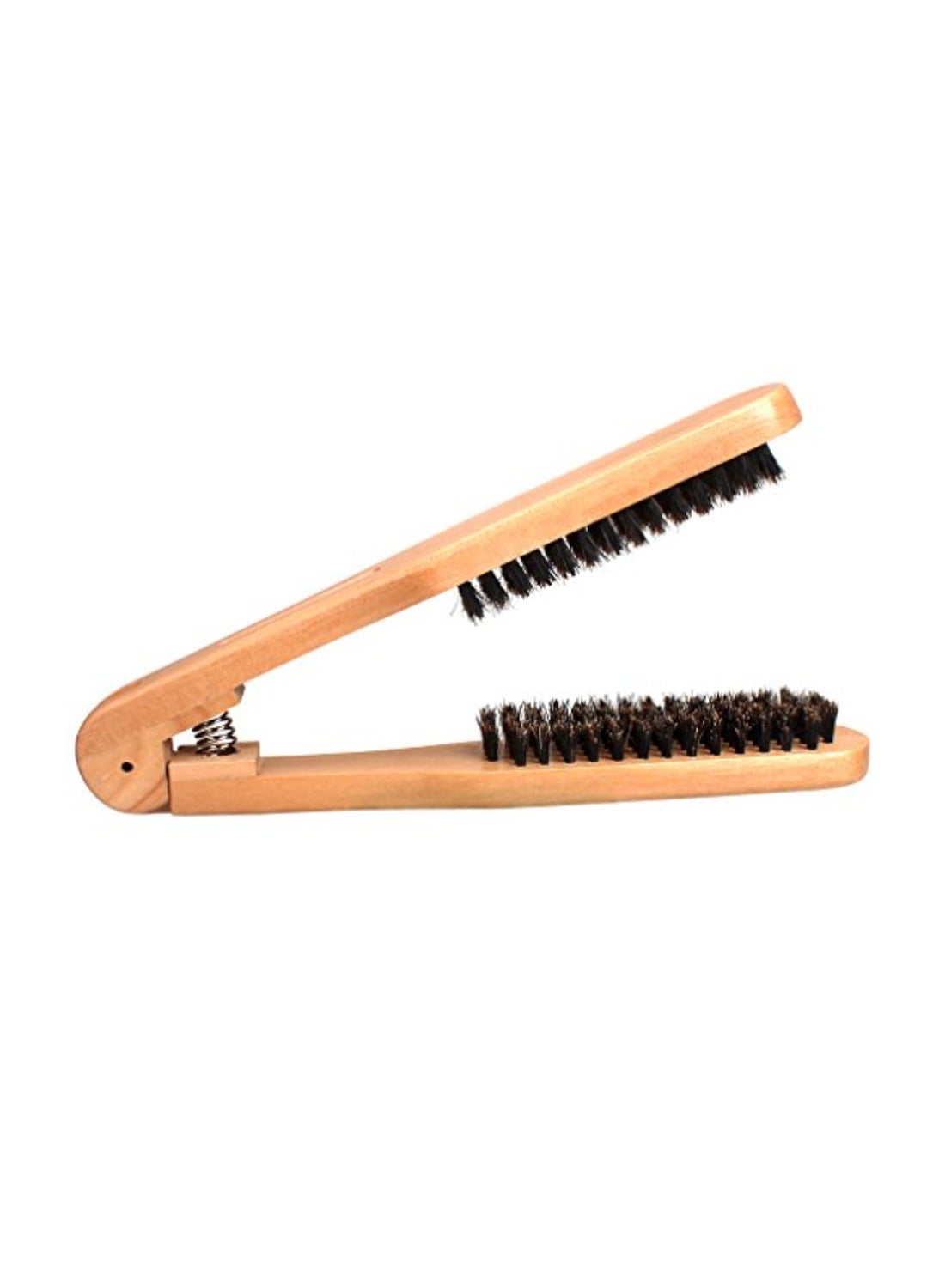 Hair Straightening Dual Brush Comb