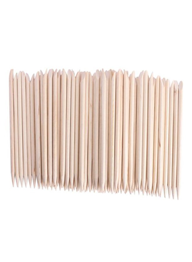 50Pcs50Pcs500Pcs000Pcs Nail Art  Wood Sticks Cuticle Pusher Multicolor