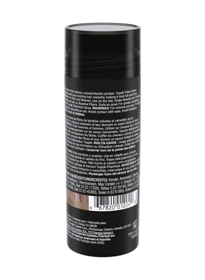 Hair Building Fibers Instant Hair Concealer for Thinning Hair, Hair Fiber for Men & Women, Texture Powder with Natural Keratin, Long-Lasting Hair Color - Light Brown 27.5grams - image 2