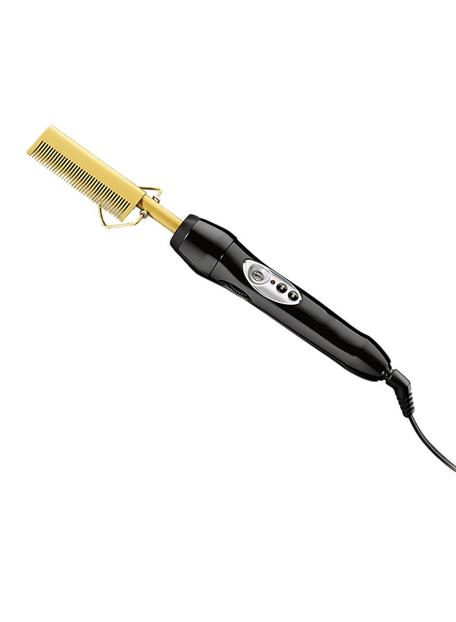 High Heat Press Comb Gold 26.7x2.5x3.8cm