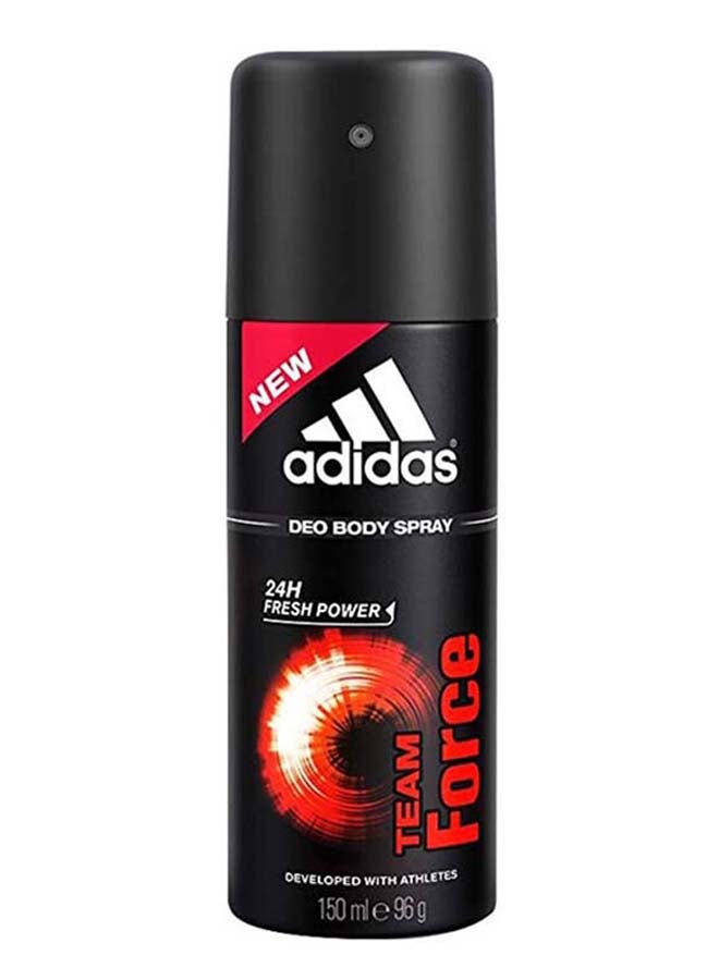 Team Force Body Spray Black/Red/White 150ml