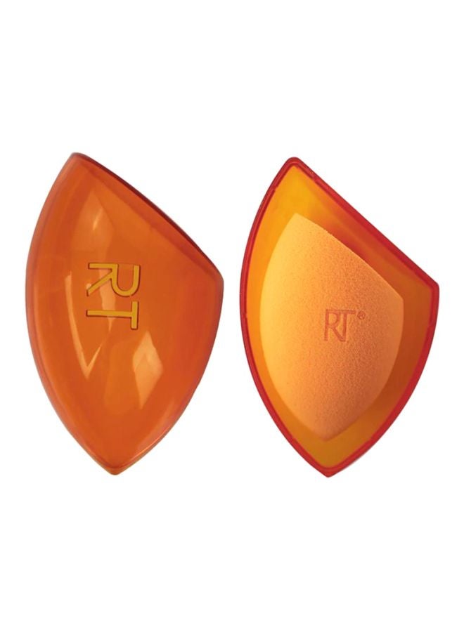 Miracle Complexion Sponge With Travel Case Orange