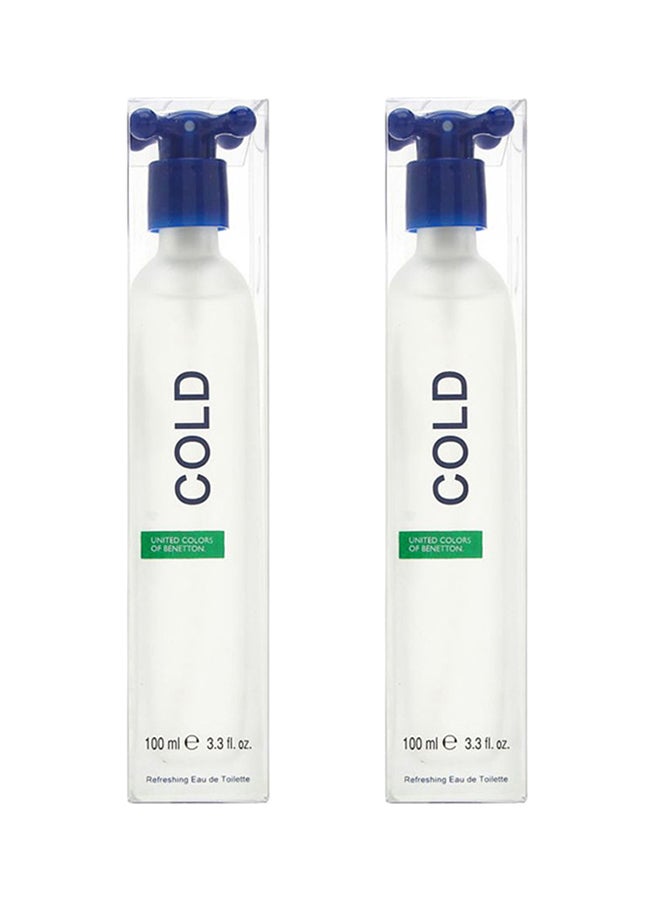 2-Piece Cold EDT Gift Set (2X100 ml)
