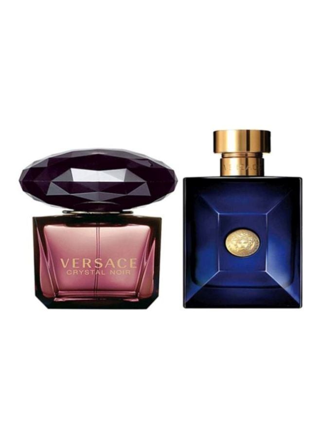 Dylan Blue And Crystal Noir Gift Set ( EDT 100 ml, EDT 90 ml) Dylan Blue EDT 100, Crystal Noir EDP 90ml