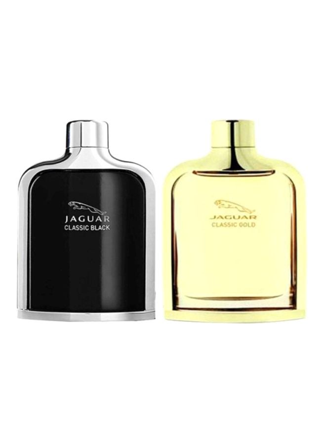 Classic Gift Set Classic Black EDT 100 Ml, Classic Gold EDT 100ml