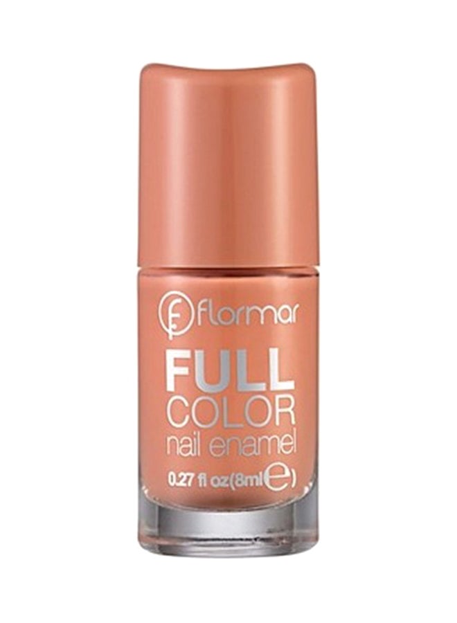 Long Lasting Glossy Nail Polish 45 Peach Sparkler