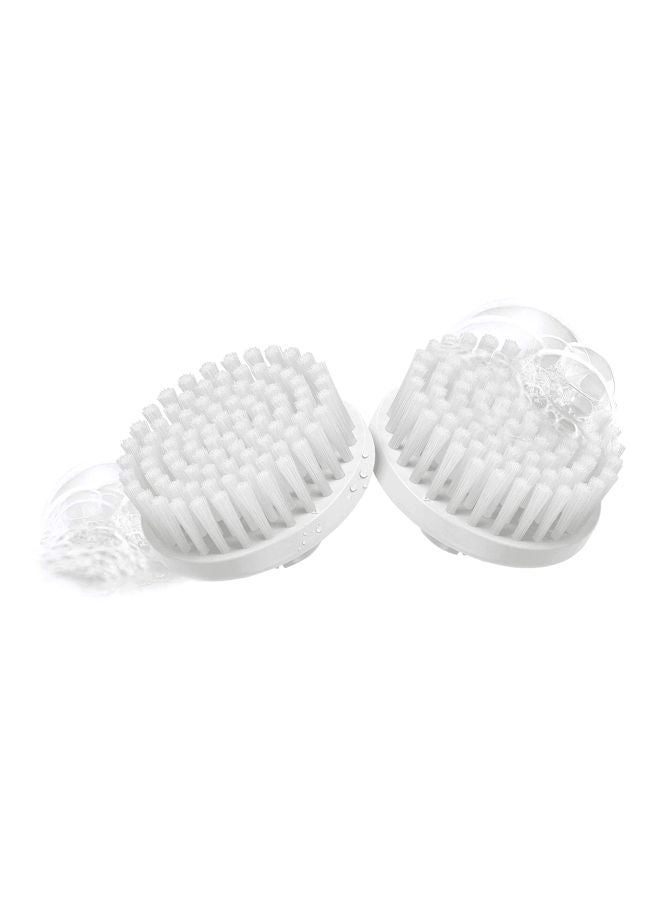 2-Piece Normal Replacement Cleansing Brush SE 80N White - image 2