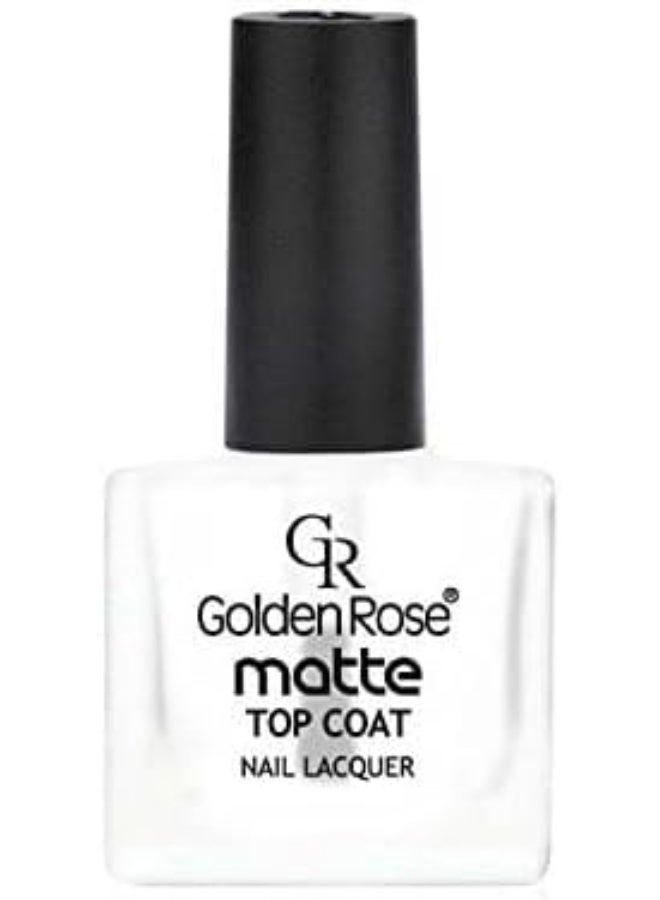 Matte Top Coat Nail Lacquer Clear - image 6