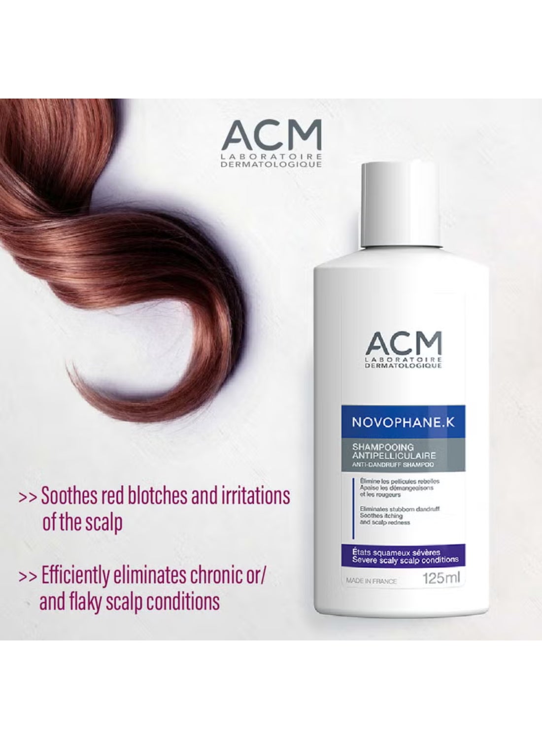 Novophane K Anti-Dandruff Shampoo, 125ml – Anti-Flake Shampoo for Scalp Health 125ml - image 7