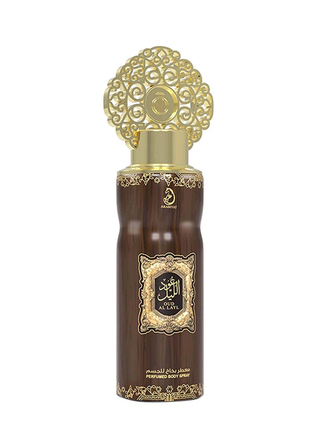 Oud Al Layl Gift Set (1 x EDP 100ml, 1 x Perfumed Body Spray 200ml) - image 3