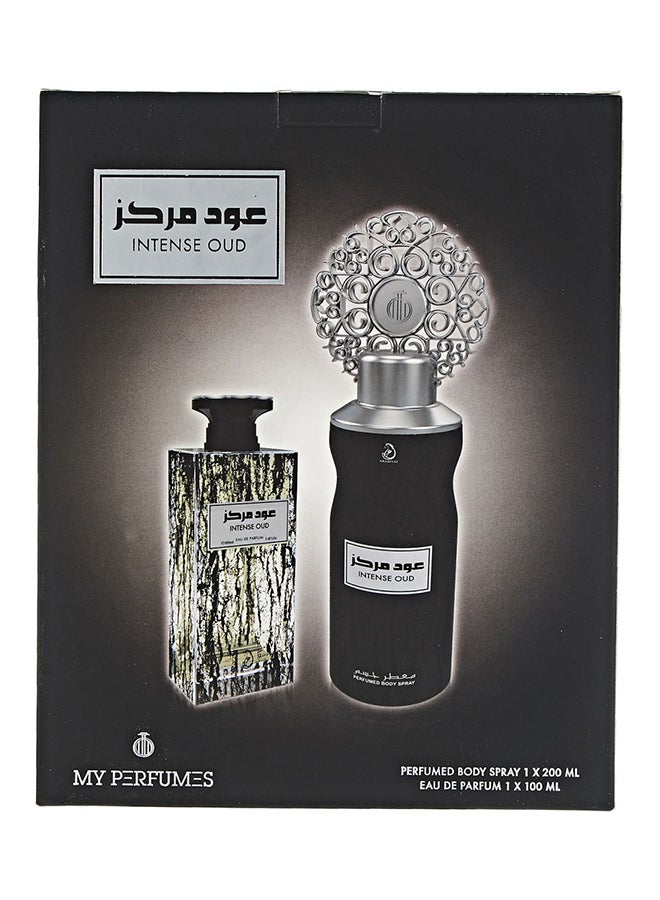 Intense Oud Gift Set (1 x EDP 100ml, 1 x Perfumed Body Spray 200ml) - image 2
