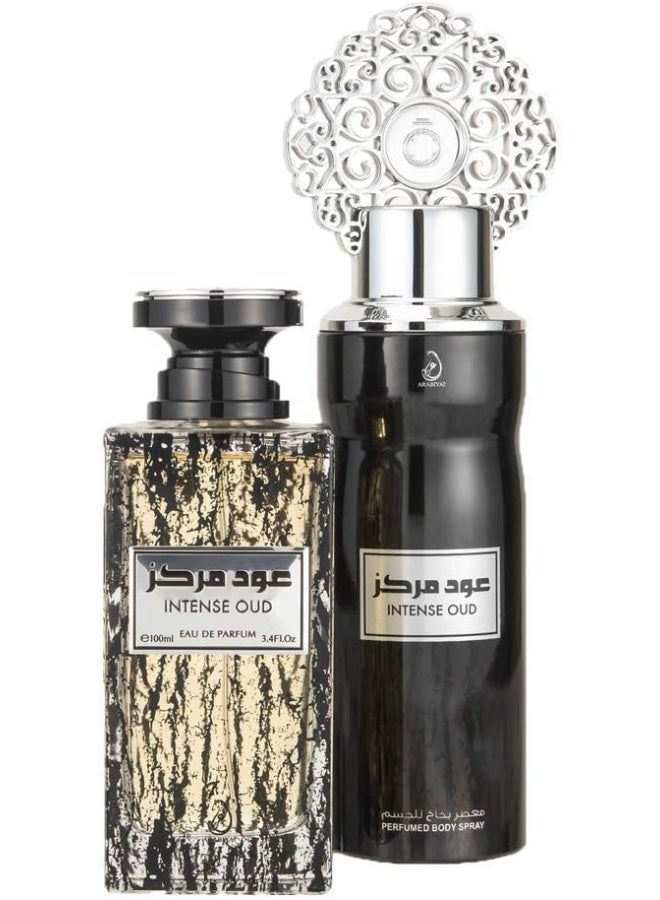 Intense Oud Gift Set (1 x EDP 100ml, 1 x Perfumed Body Spray 200ml) - image 5