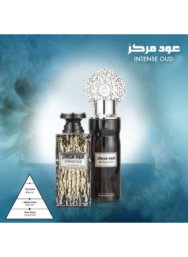 Intense Oud Gift Set (1 x EDP 100ml, 1 x Perfumed Body Spray 200ml) - image 6