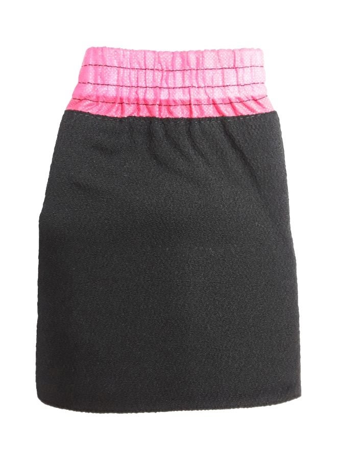 Exfoliating Bath Glove Pink/Black