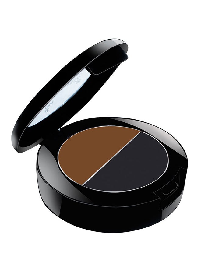2 Colour Eyebrow Cake Brown/Grey