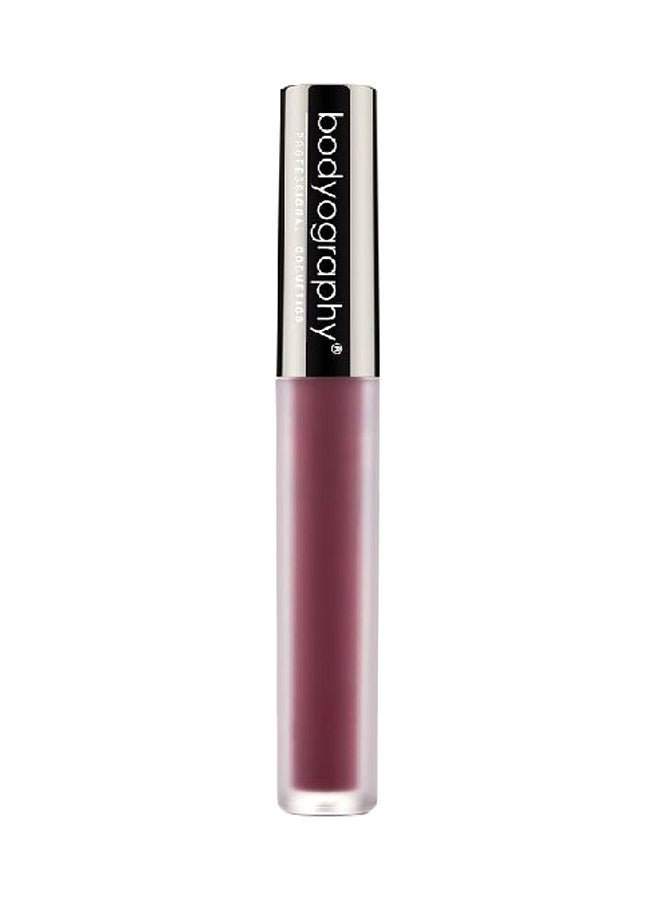 Lip Lava Liquid Lipstick 9608 Obsidian Matte Purple-Maroon