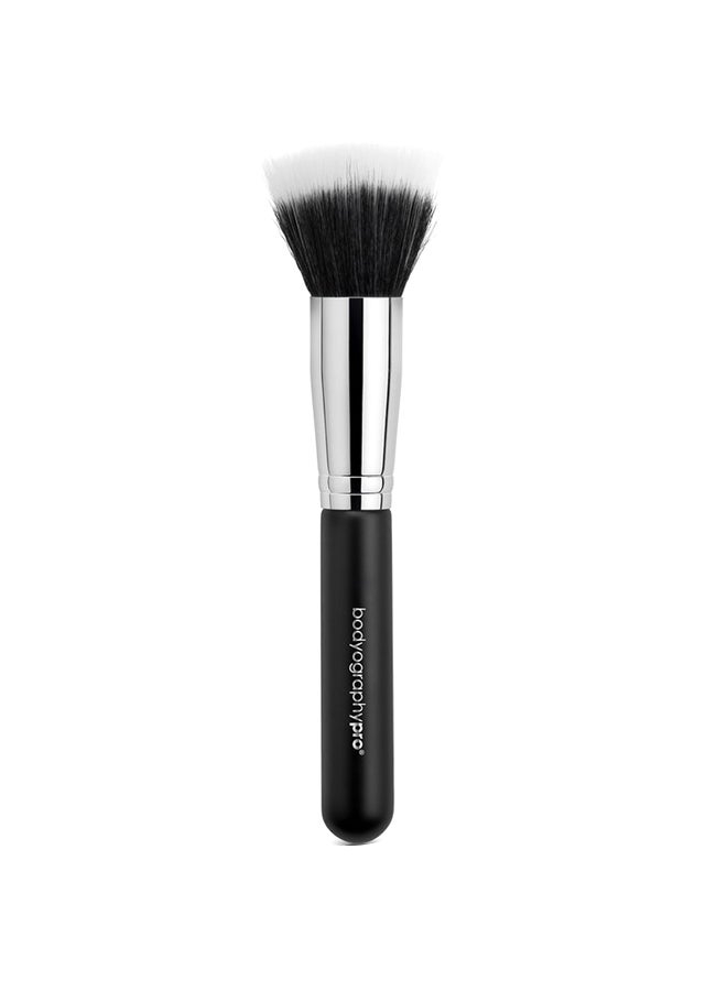 Makeup Stippling Brush Black/Silver