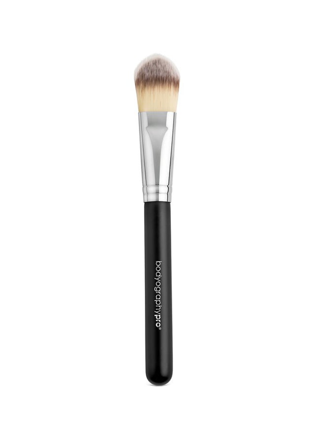 Foundation Face Brush Black/Silver