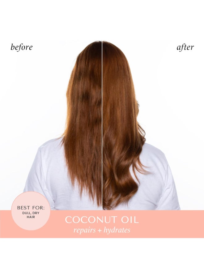 Monoi Coconut Oil Nourishing Shampoo for All Hair Types - Hydrates, Strengthens & Revitalizes Lifeless Locks Black 1Liters - image 6