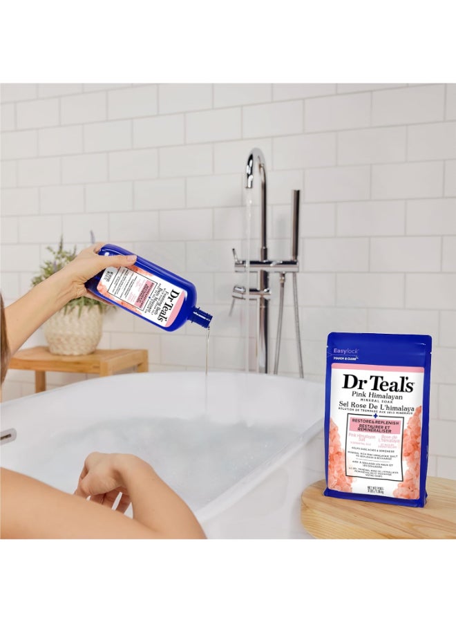 Pink Himalayan Foaming Bath to Restore & Replenish - Recharges the Body & Soothes the Senses with Bergamot & Sweet Orange Pink 1000ml - image 7