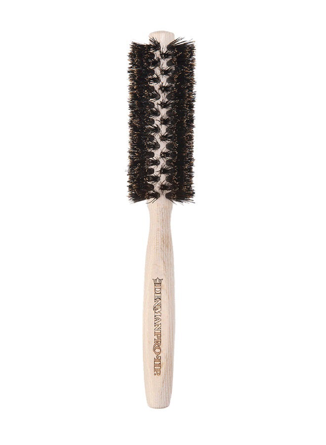 Pro Tip Hair Brush With Natural Curl And Shine Pink