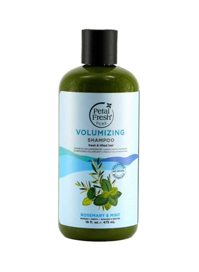 Volumizing Hair Shampoo With Rosemary And Mint For Fresh And Lifted Hair Multicolour 475ml
