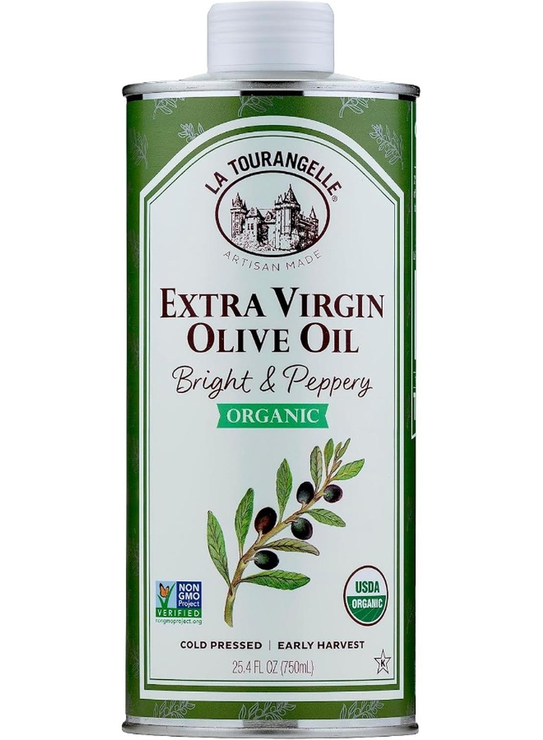 Organic Extra Virgin Olive Oil Bright & Peppery 750 Ml Packaging May Vary
