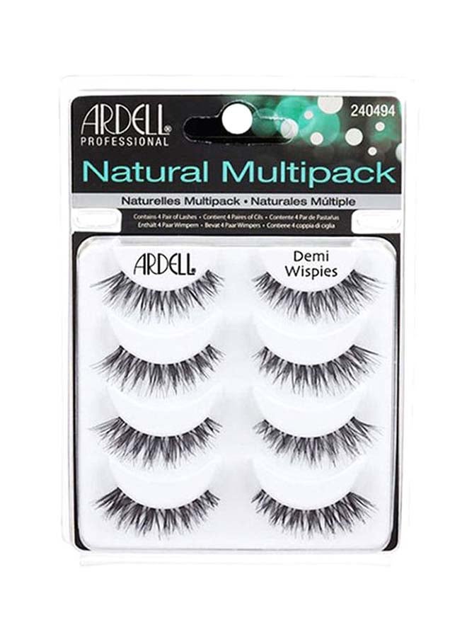 Multipack False Eye Lashes Set Black