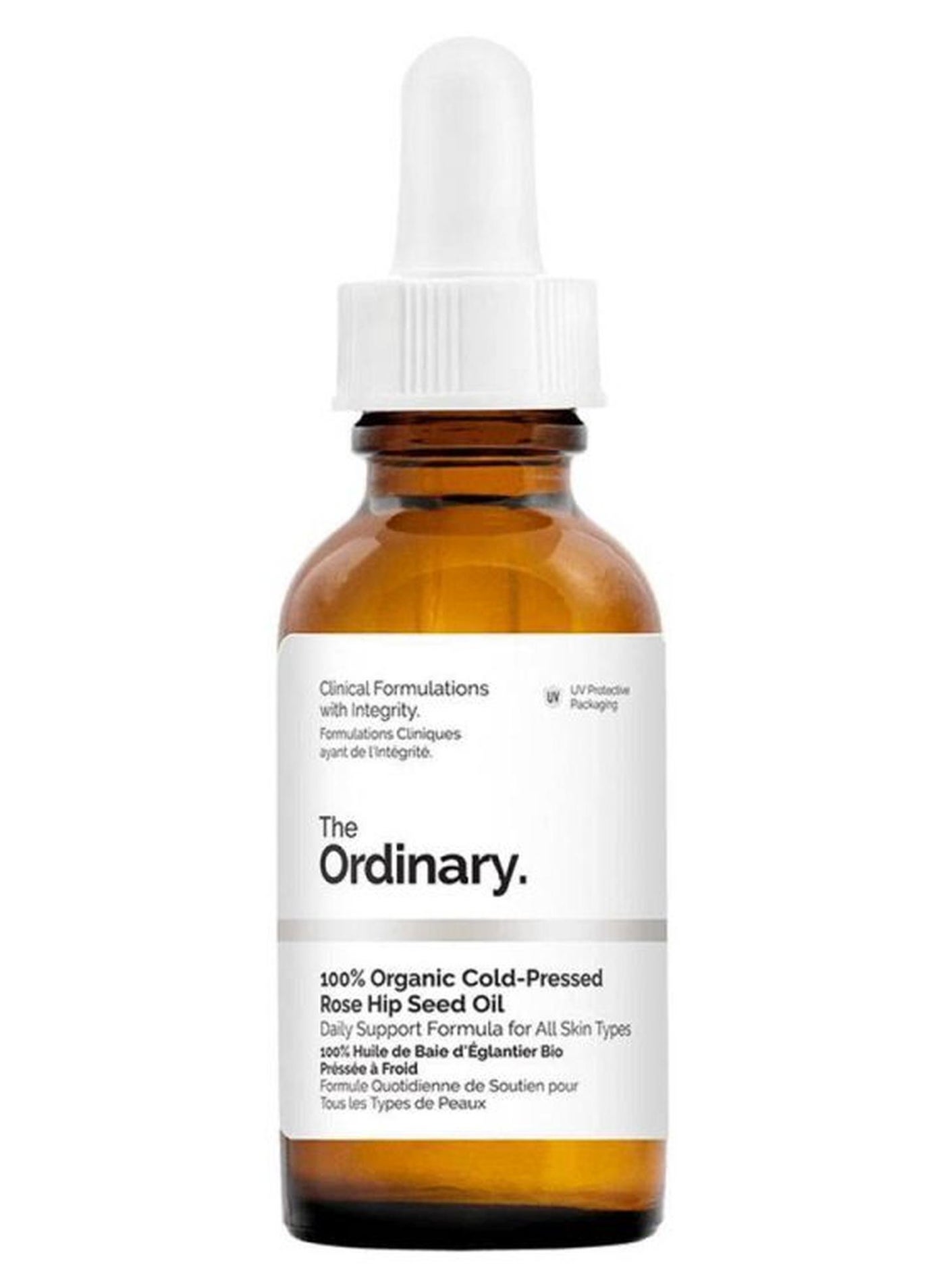 100 Percent Organic Cold-Pressed Rose Hip Seed Oil 30ml