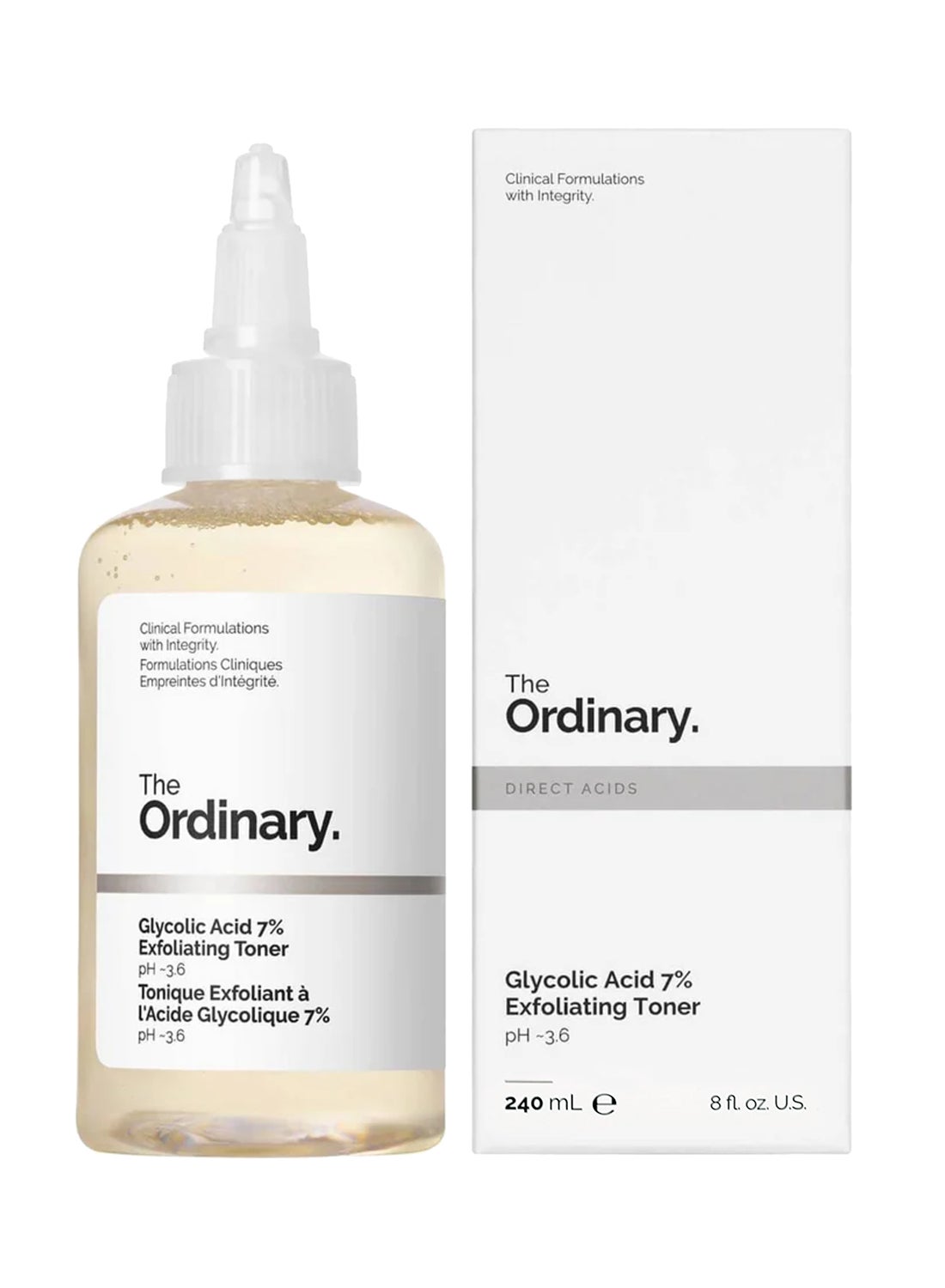 Glycolic Acid 7% Exfoliating Toner 240ml