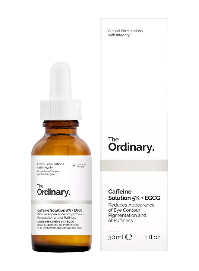 Caffeine Solution 5% + Egcg Serum, 30 Ml Packaging May Vary 30ml