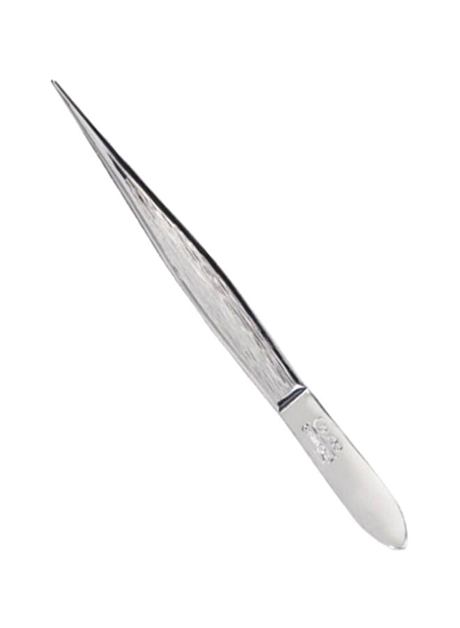 Nickel Plated Tweezer Silver