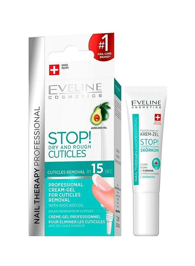Professional Cuticle Remover With Avocado Oil Clear