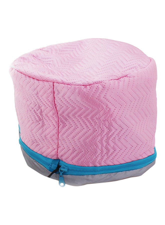 Thermal Hair Cap For Hair Mask Treatment Pink