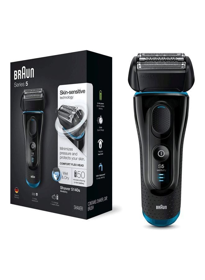Series 5 - 5140S Wet And Dry Shaver Black - image 3