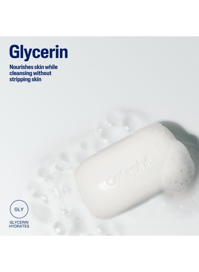 Gentle Cleansing Bar, Face And Body Wash For Men And Women, Dry To Normal Sensitive Skin, Unscented 127grams - image 6