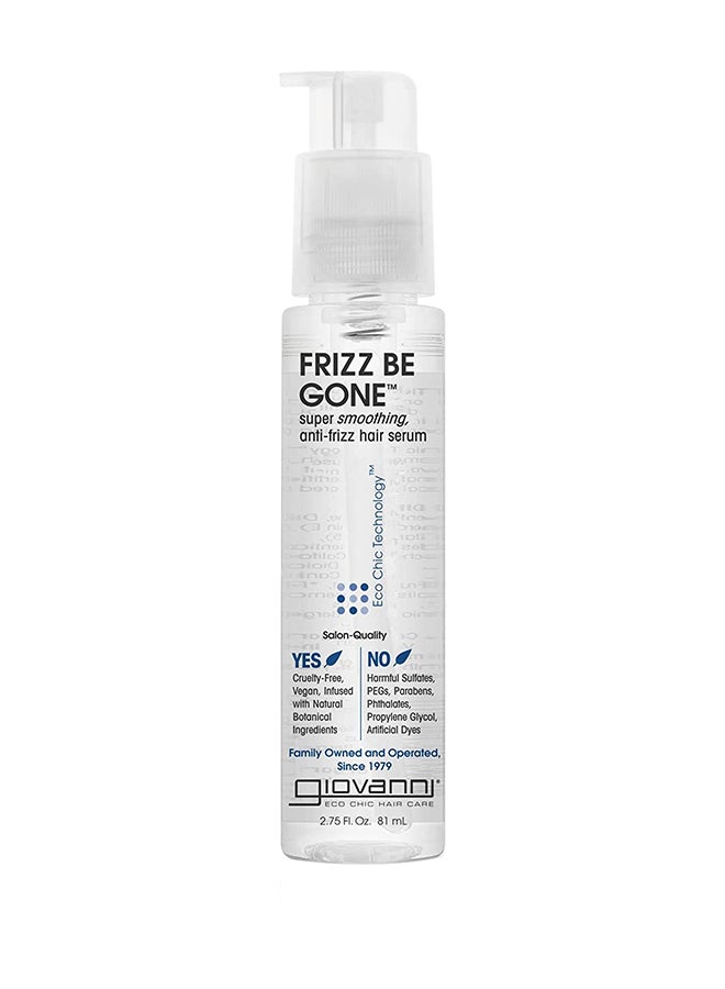 Frizz Be Gone Super Smoothing, Anti-Frizz Hair Serum 81ml