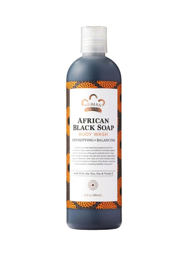 African Black Soap Body Wash 384ml