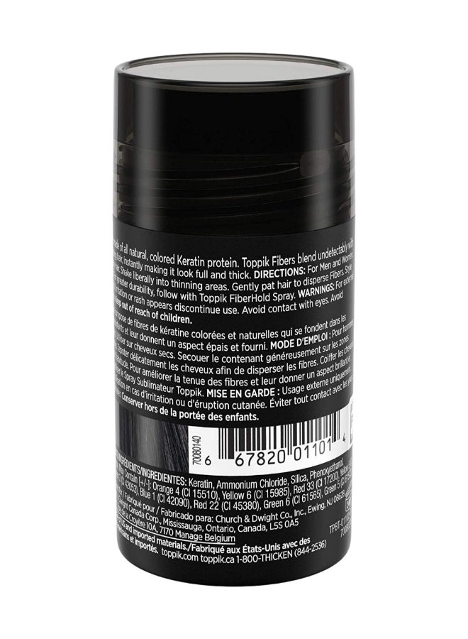 Hair Building Fibers Instant Hair Concealer for Thinning Hair, Hair Fiber for Men & Women, Texture Powder with Natural Keratin, Long-Lasting Hair Color - Black 12grams - image 2
