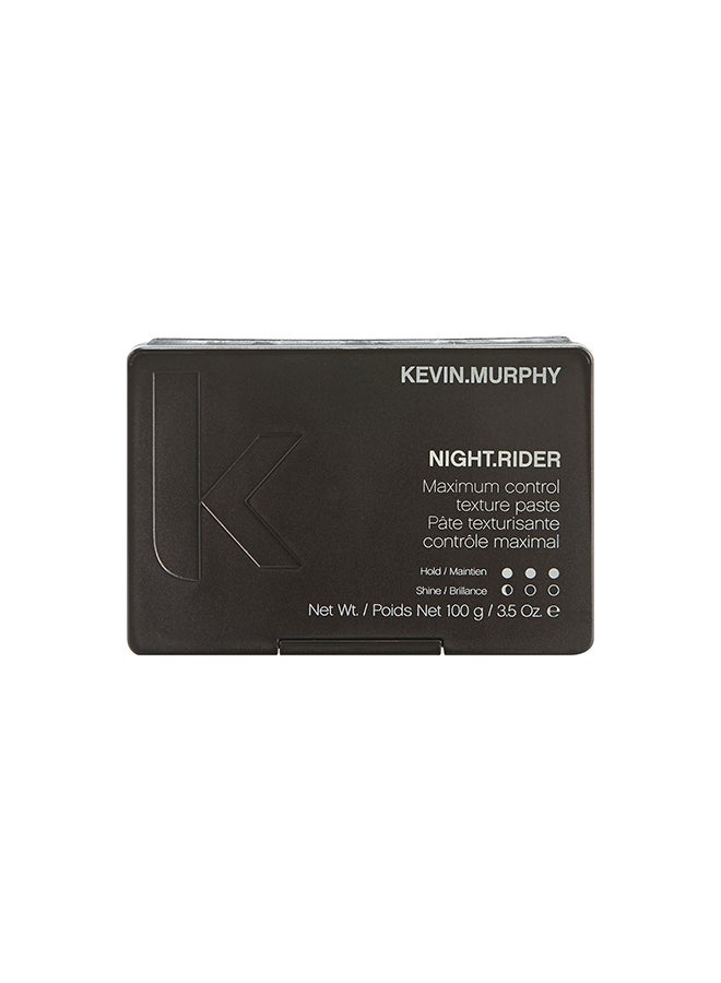 Night Rider Strong Hold Moulding Paste For All Hair Type Black 100grams