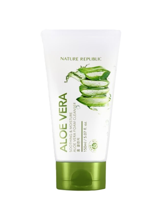 Aloe Vera Foam Cleanser 150ml