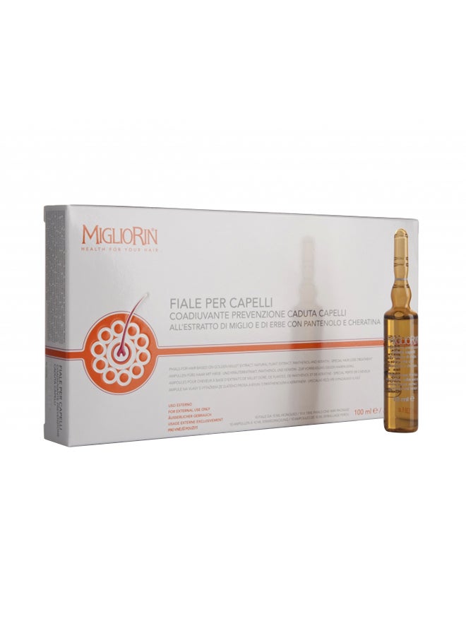 Migliorin Phials For Hair 10X10 100 ml 100ml