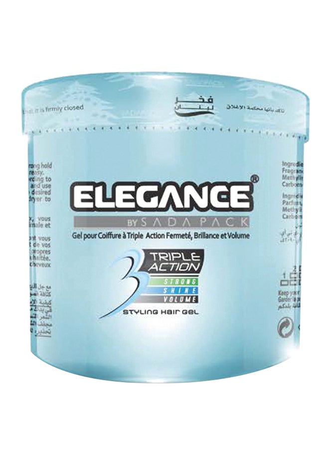 Triple Action Styling Hair Gel Clear 1000ml